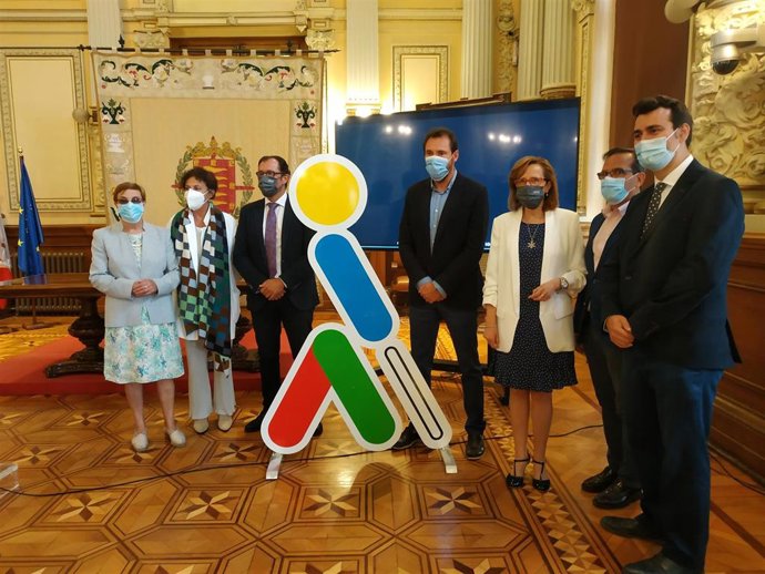 Presentación en el Ayuntamiento de los distintos actos previstos para este martes en Valladolid por el Grupo Social ONCE.