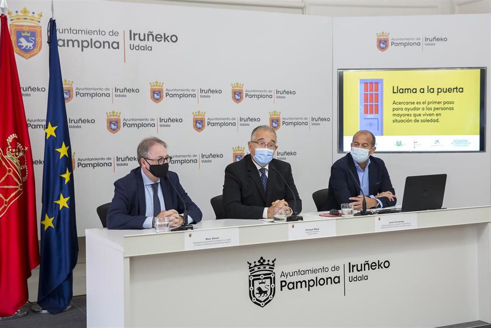 Marc Simón, Enrique Maya y Javier Fernández Valdivielso