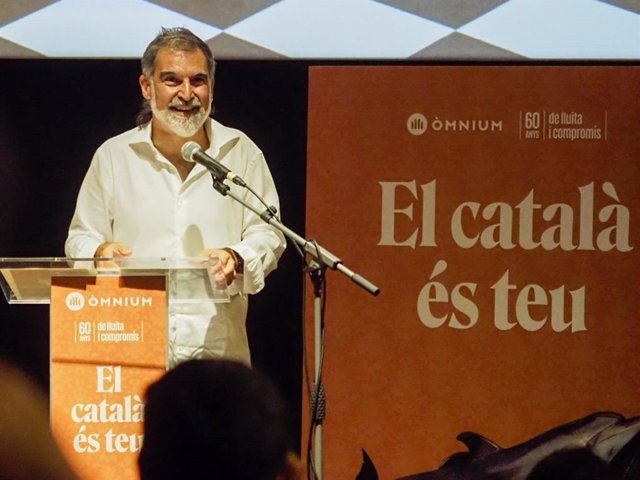 El president d'Òmnium Cultural, Jordi Cuixart