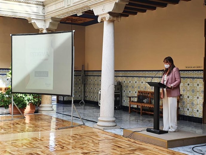 Sira Repollés ha participado en el Fórum de entidades aragonesas de salud mental