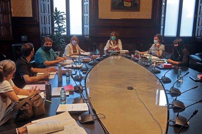 Reunión de la Mesa del Parlament