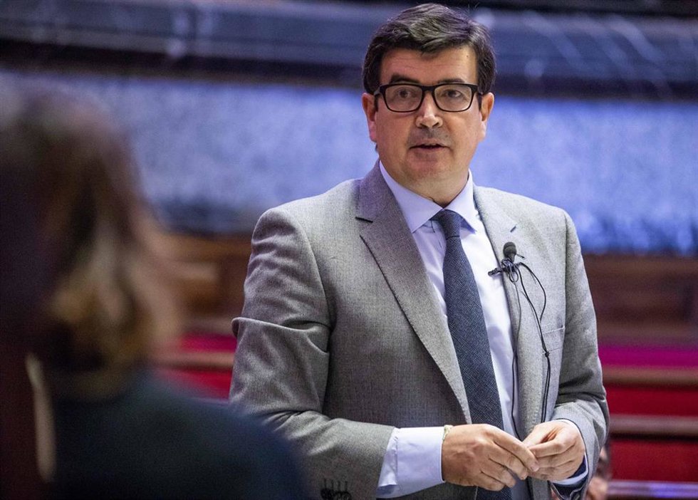 Archivo - El portavoz de Ciudadanos (Cs) en el Ayuntamiento de Valncia, Fernando Giner