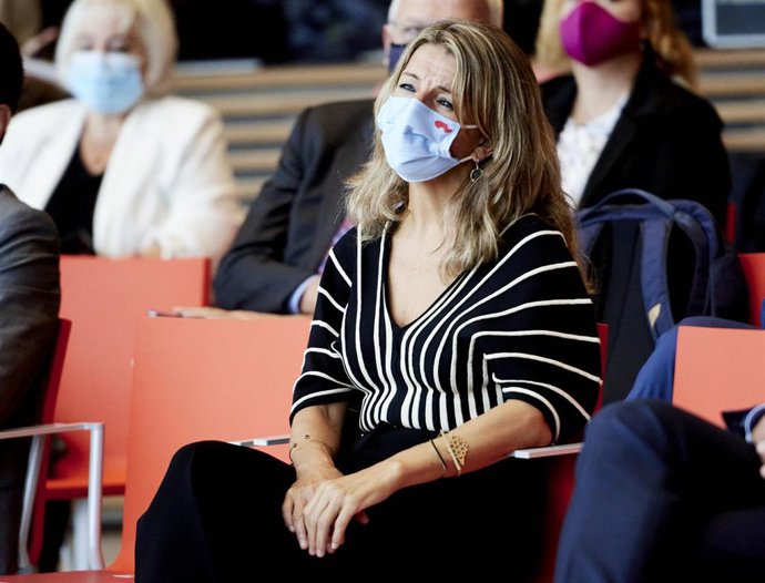 La vicepresidenta segunda del Gobierno y ministra de Trabajo, Yolanda Díaz, en una imagen de archivo.