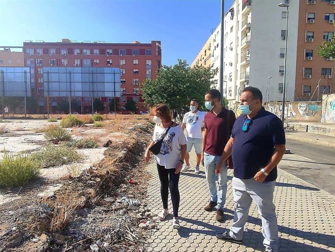 Rojas, en el barrio de Contadores