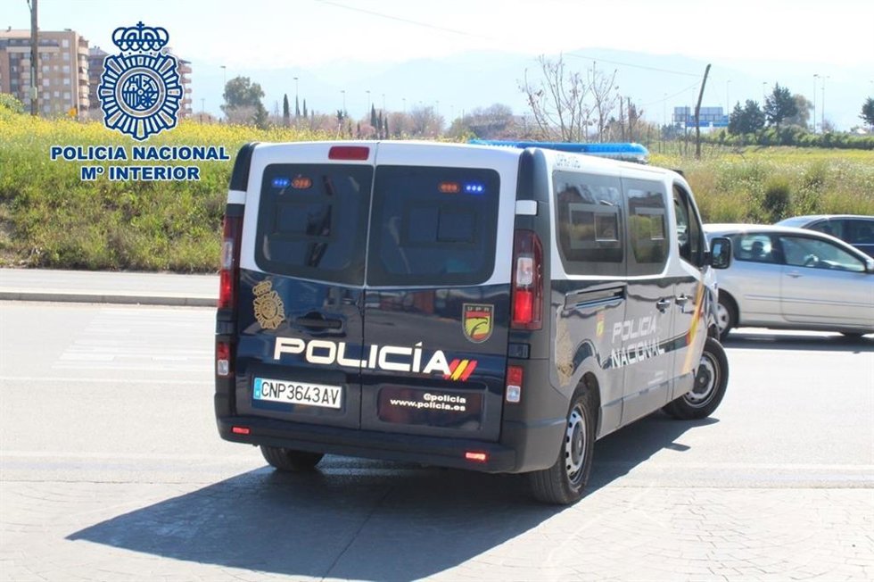 Vehículo de la Policía Nacional