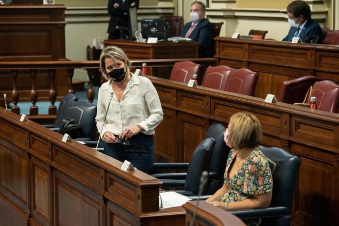 La consejera de Agricultura, Ganadería y Pesca del Gobierno de Canarias, Alicia Vanoostende
