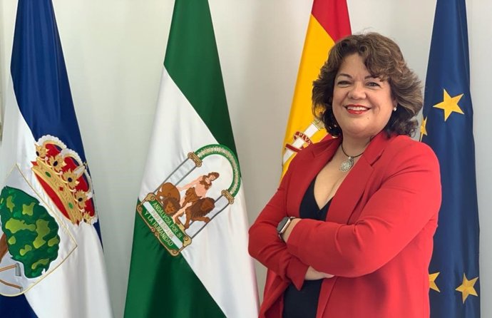 La portavoz del PP en la Diputación, María Eugenia Moreno.