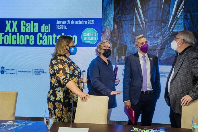 Presentación de la XX Gala del Folclore Cántabro 2021