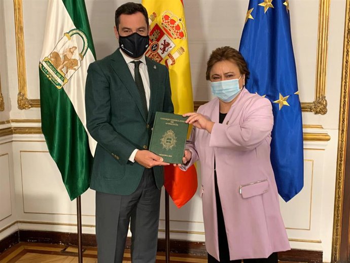 Moreno y Gallardo, con motivo de la entrega de la memoria 2020 del Consultivo