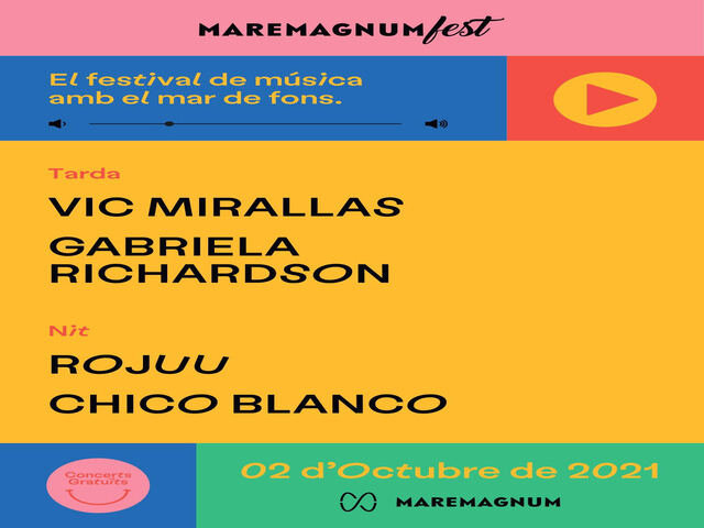La música al aire libre vuelve de la mano de Maremagnum Fest