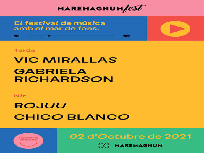 La música al aire libre vuelve de la mano de Maremagnum Fest