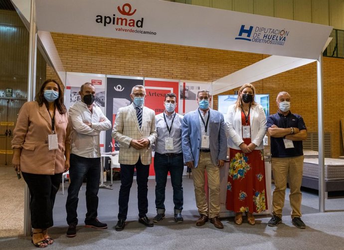 Las empresas valverdeñas en Surmueble, en Sevilla.