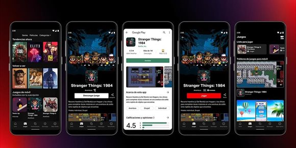 1. Los primeros videojuegos de Netflix llegan a España para móviles Android