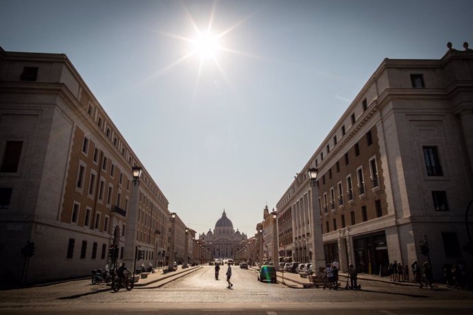 Archivo - Vatican City during the 2021 FIA ERC Rally di Roma Capitale, 3rd round of the 2021 FIA European Rally Championship, from July 23 to 25, 2021 in Roma, Italy - Photo Alexandre Guillaumot / DPPI