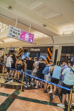 El 'hype' generado hizo que hubiera colas de 30 minutos