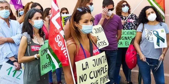 1. CCOO Sevilla reclama a Junta internalizar el servicio 112 y mejorar las condiciones de la plantilla