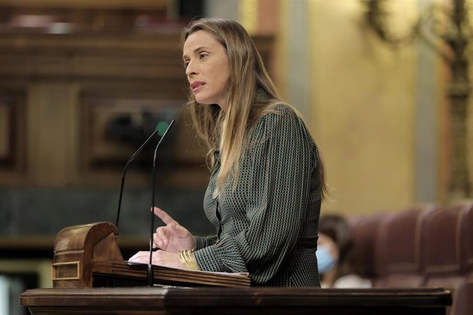 La diputada de Vox, Cristina Alicia Esteban, ha sido la encargada de defender la propuesta.