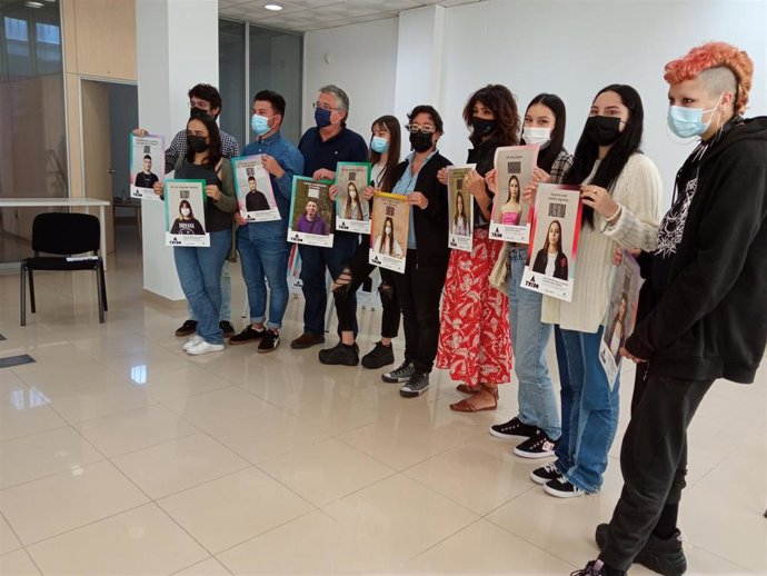 Presentación de la compaña sobre jóvenes en situación de riesgo de exclusión