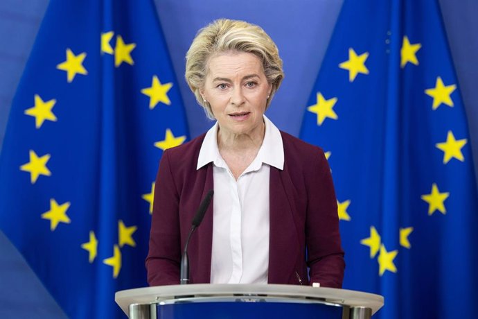 Archivo - La presidenta de la Comisión Europea, Ursula von der Leyen.