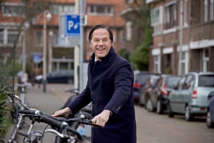Archivo - Mark Rutte, primer ministro de Países Bajos