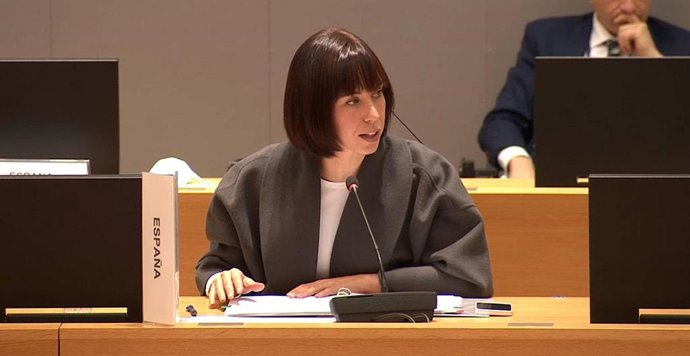 La ministra de Ciencia e Innovación, Diana Morant, en Bruselas