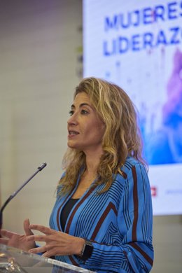 La ministra de Transportes, Movilidad y Agenda Urbana, Raquel Sánchez