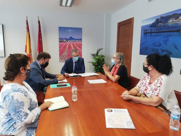 La Federación Salud Mental Región de Murcia se reúne con el consejero de Salud de la Región de Murcia, Juan José Pedreño