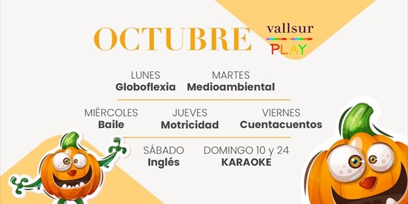 6. COMUNICADO: La ludoteca de Vallsur comienza el otoño con talleres, baile y karaoke