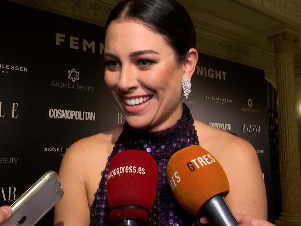 Blanca Suárez en la presentación de la nueva fragancia de Ángel Schlesser