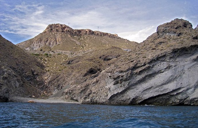 Cala Castillo, en el parque natural de Cabo de Gata-Níjar