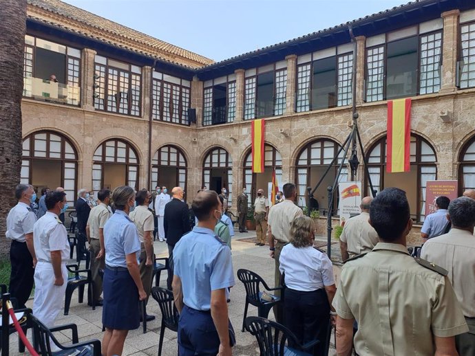 Celebración del Día de la Delegación en el Centro de Historia y Cultura Militar de Palma.