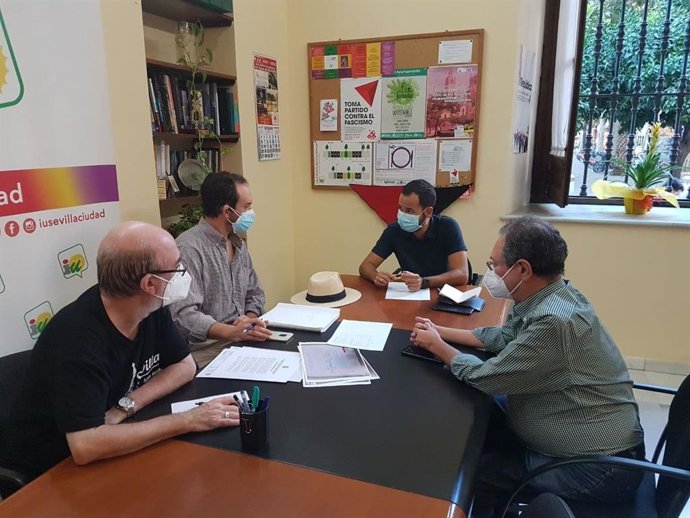 González Rojas se reúne con miembros de la plataforma Planuente