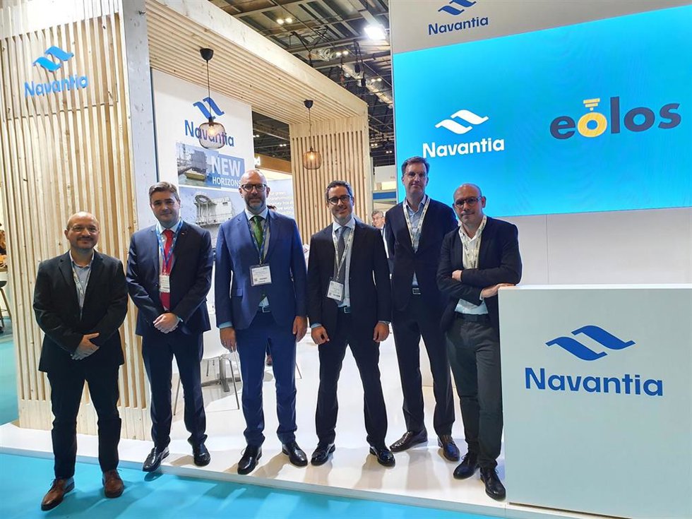 NAVANTIA y EOLOS desarrollarán sistemas de mantenimiento de parques offshore con vehículos no tripulados