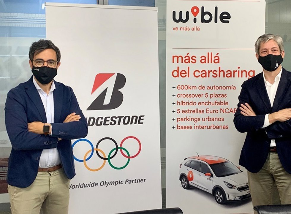 Bridgestone y Wible se alían para impulsar una movilidad urbana "más segura y sostenible"