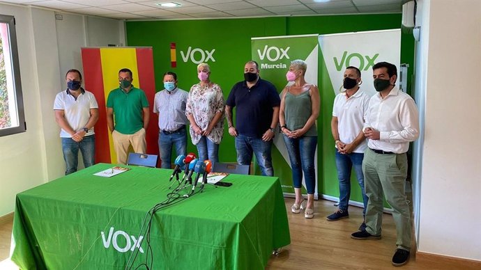 Pedáneos de VOX Grupo Municipal Ayuntamiento Murcia