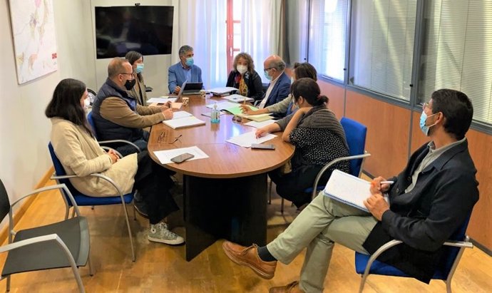 Miembros de la Comisión de Participación Social del Ayuntamiento de Simancas.