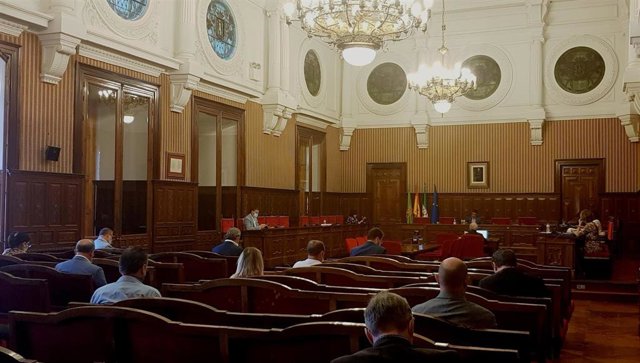 Pleno de la Diputación de Jaén.