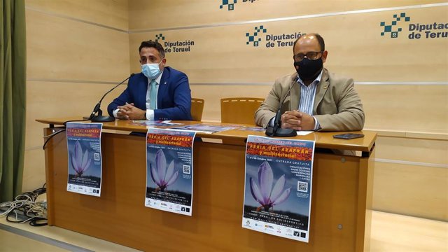 Presentación de la Feria del Azafrán de Monreal del Campo, en la DPT.
