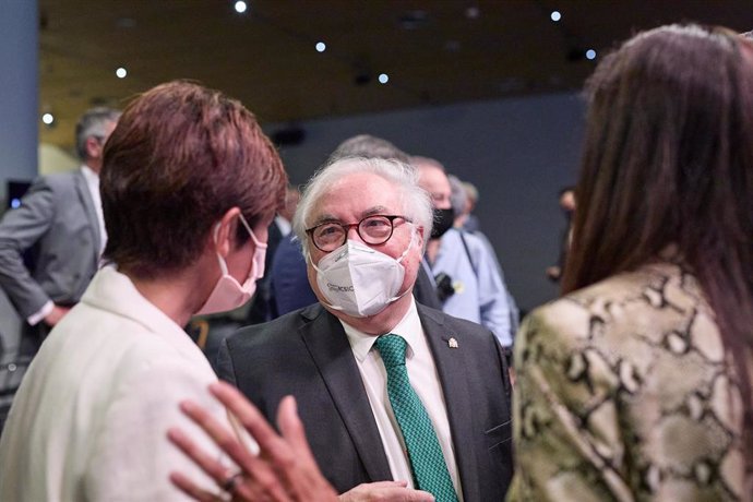 El ministro de Universidades, Manuel Castells, en un acto celebrado en Madrid el pasado 1 de septiembre