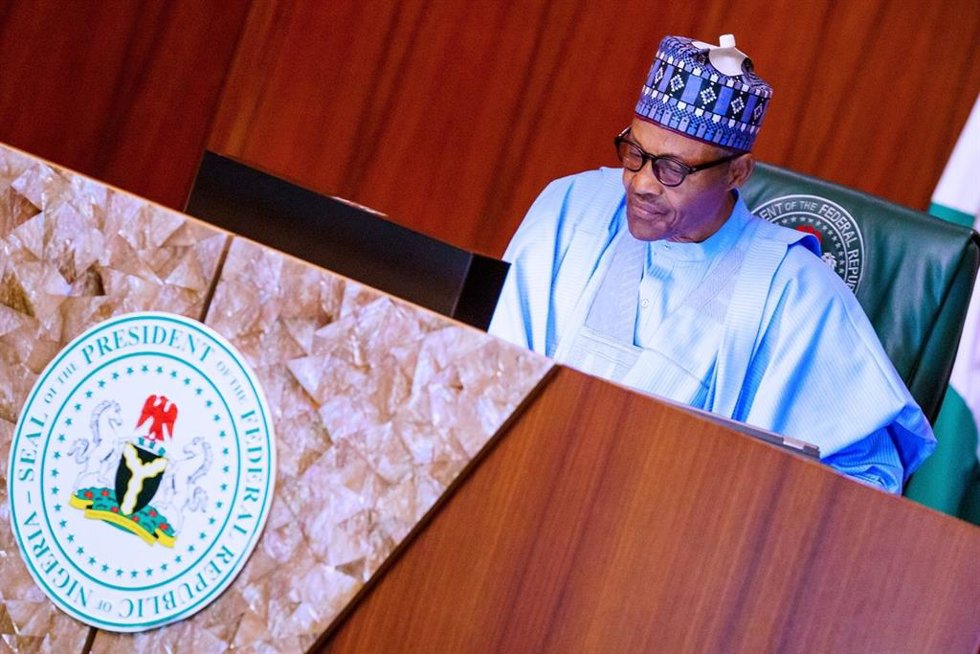 Archivo - El presidente de Nigeria, Muhamadu Buhari.