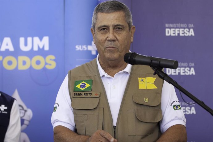 El ministro de Defensa de Brasil, Walter Braga Netto.