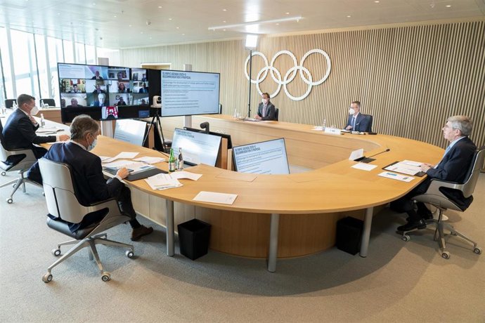 Archivo - Presidente del COI Thomas Bach 