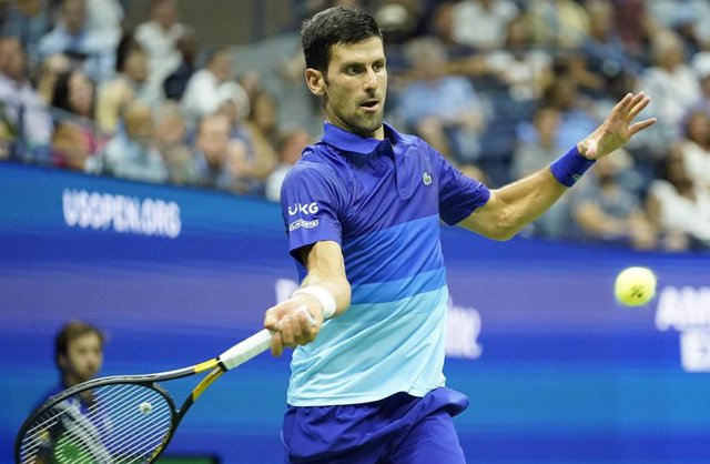El tenista serbio Novak Djokovic en un partido del pasado US Open