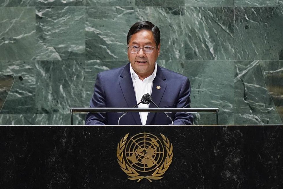 El presidente de Bolivia, Luis Arce.