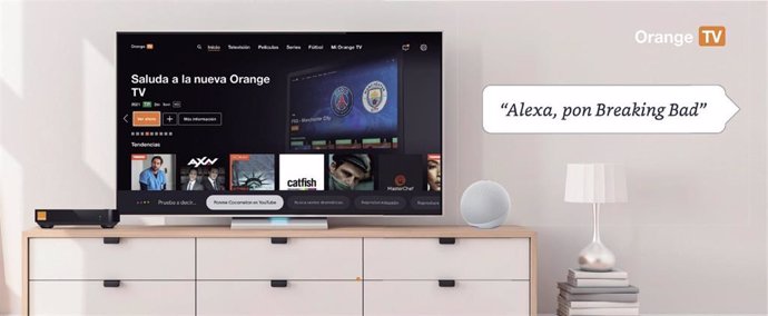 Orange TV podrá controlarse con Alexa