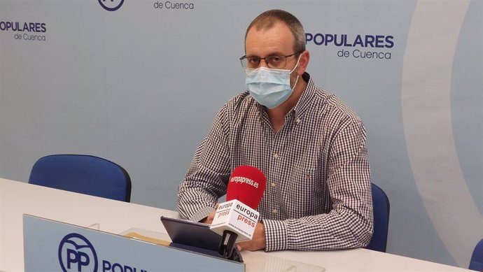 El presidente del Grupo Popular en la Diputación de Cuenca, Cayetano Solana