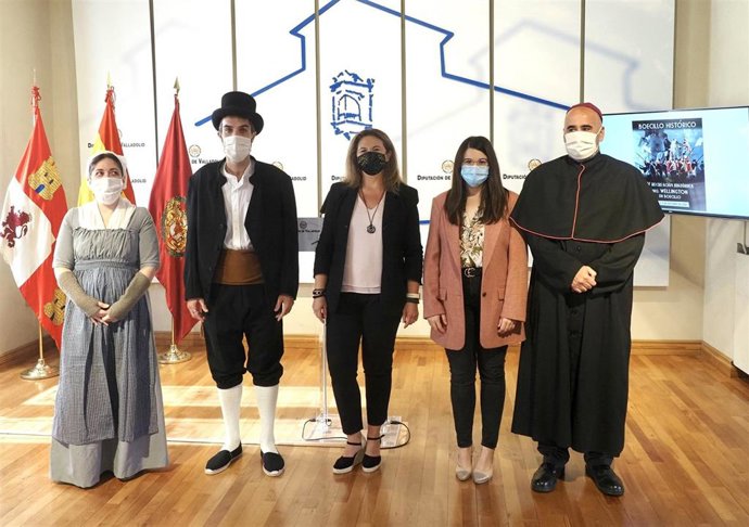 La Diputación de Valladolid presenta la Recreación histórica de la Llegada de Wellington a Boecillo.