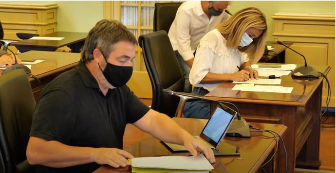 El diputado de MÉS Joan Mas 'Collet', en la Comisión.