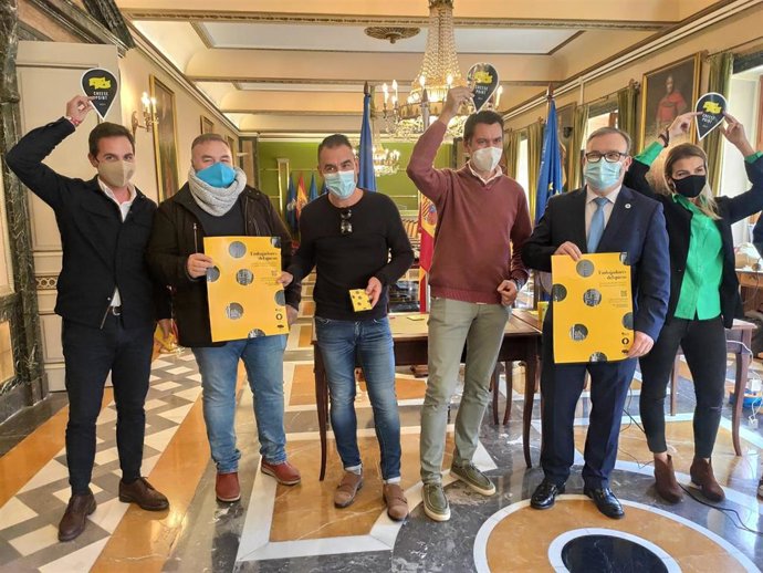 Presentación de la campaña 'Embajadores del Queso', en Oviedo.