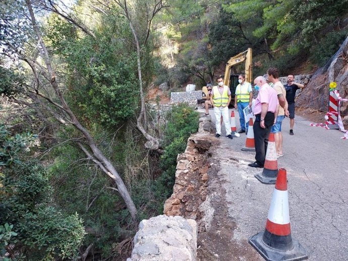 El muro de piedra en seco del Puerto de Valldemossa